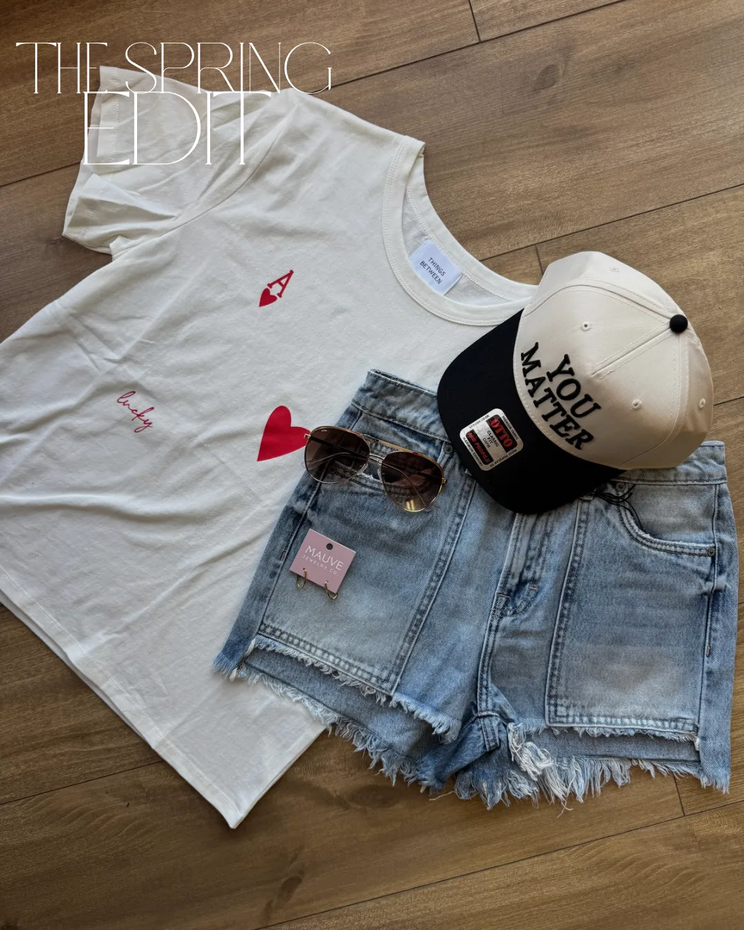 Georgia Light Wash Shorts
