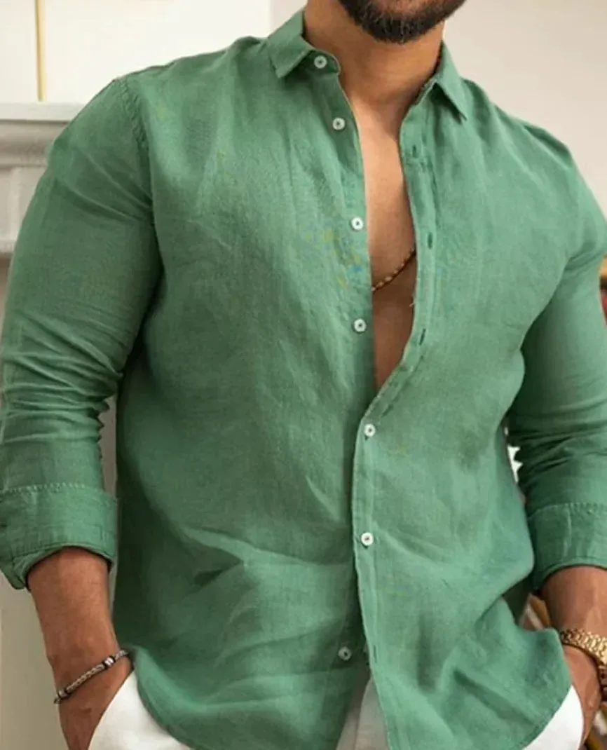 Gero Stylish Linen Shirt
