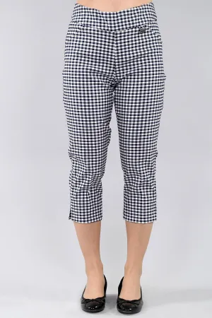 Gingham Capri Pant