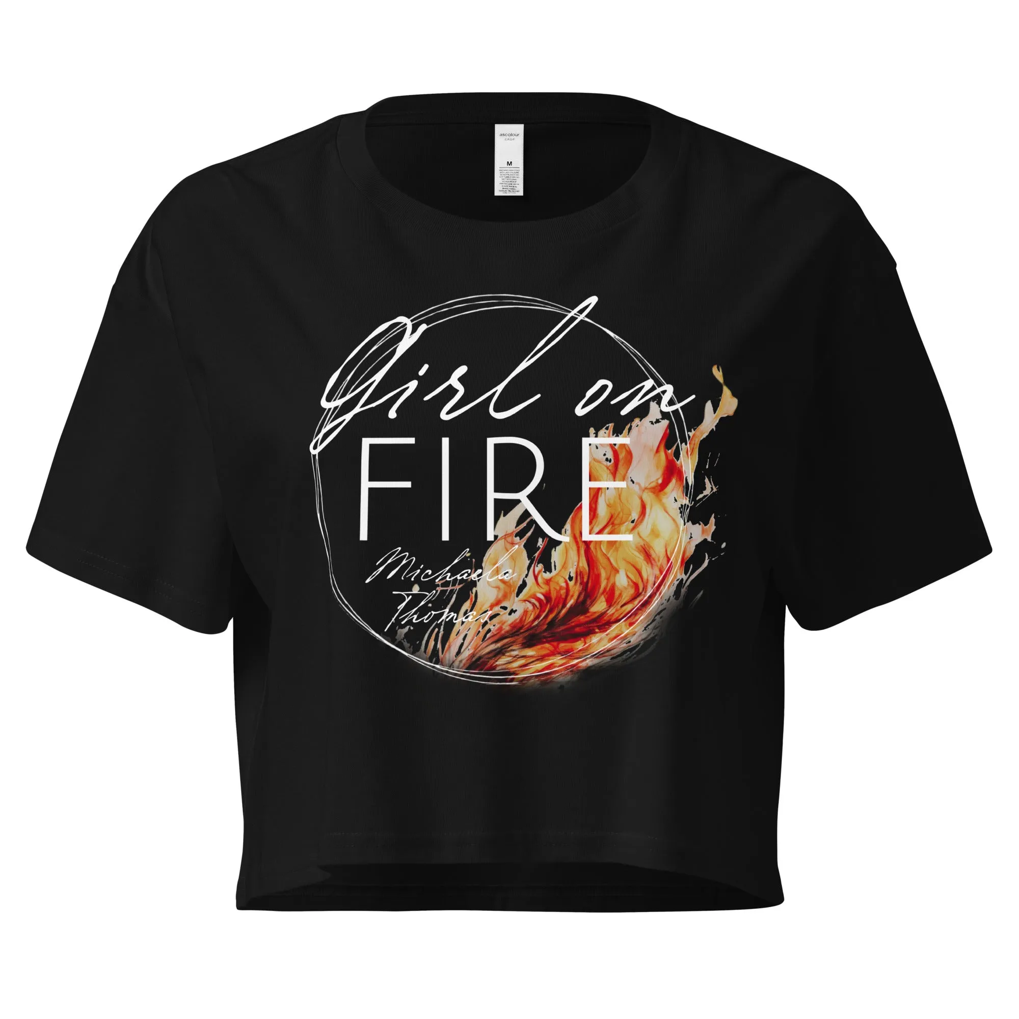 Girl on Fire Crop Top