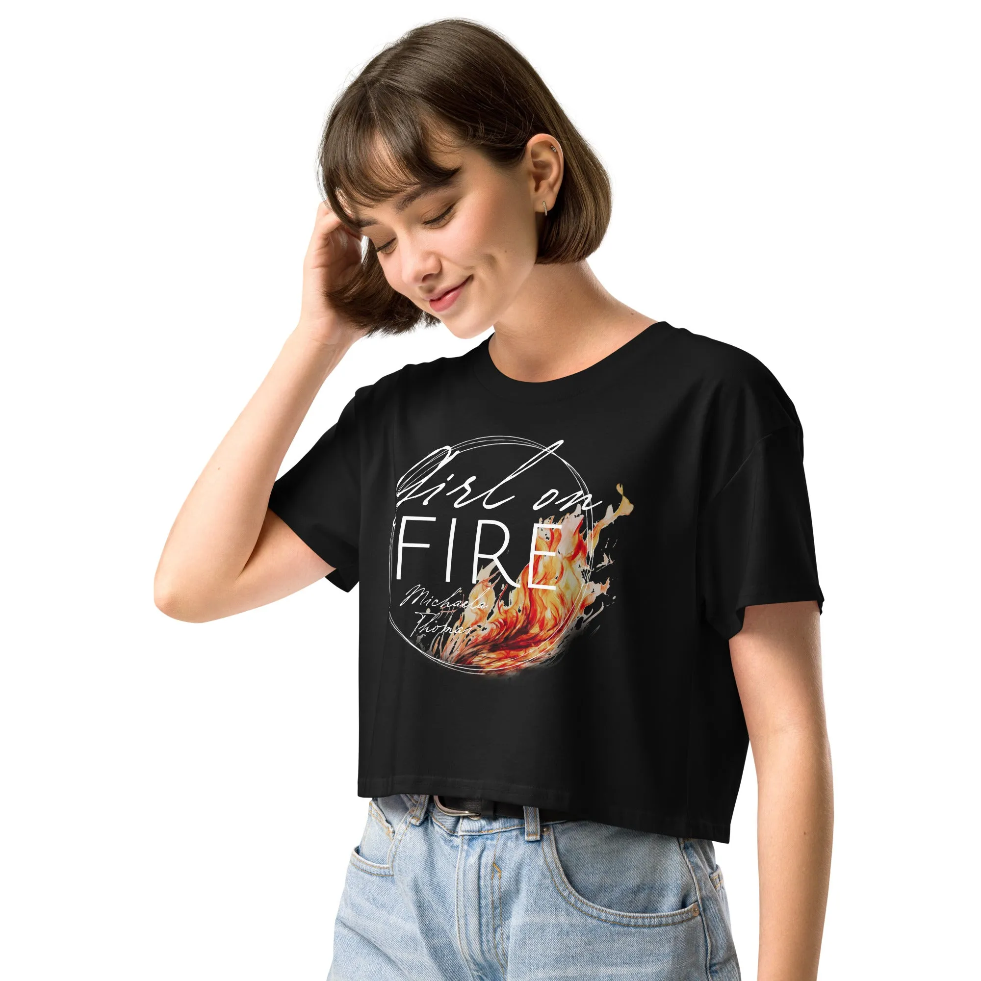 Girl on Fire Crop Top