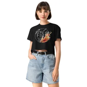 Girl on Fire Crop Top