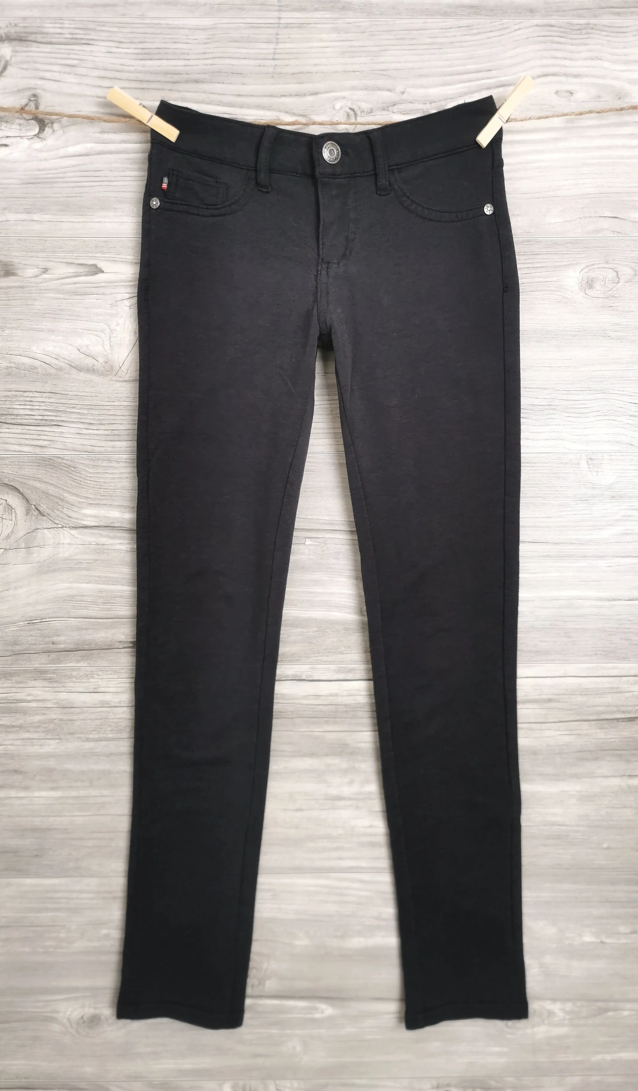 GIRL SIZE 10 YEARS - VIGOSS, Super Soft, Black Stretch Pants VGUC B4
