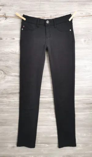GIRL SIZE 10 YEARS - VIGOSS, Super Soft, Black Stretch Pants VGUC B4