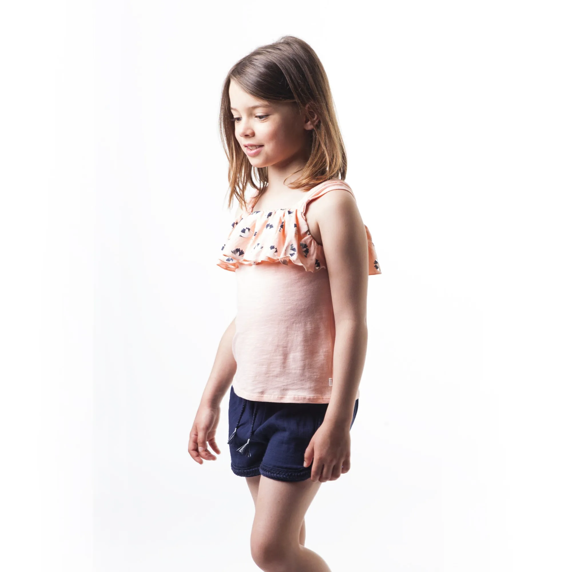 Girls Navy Shorts