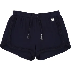 Girls Navy Shorts