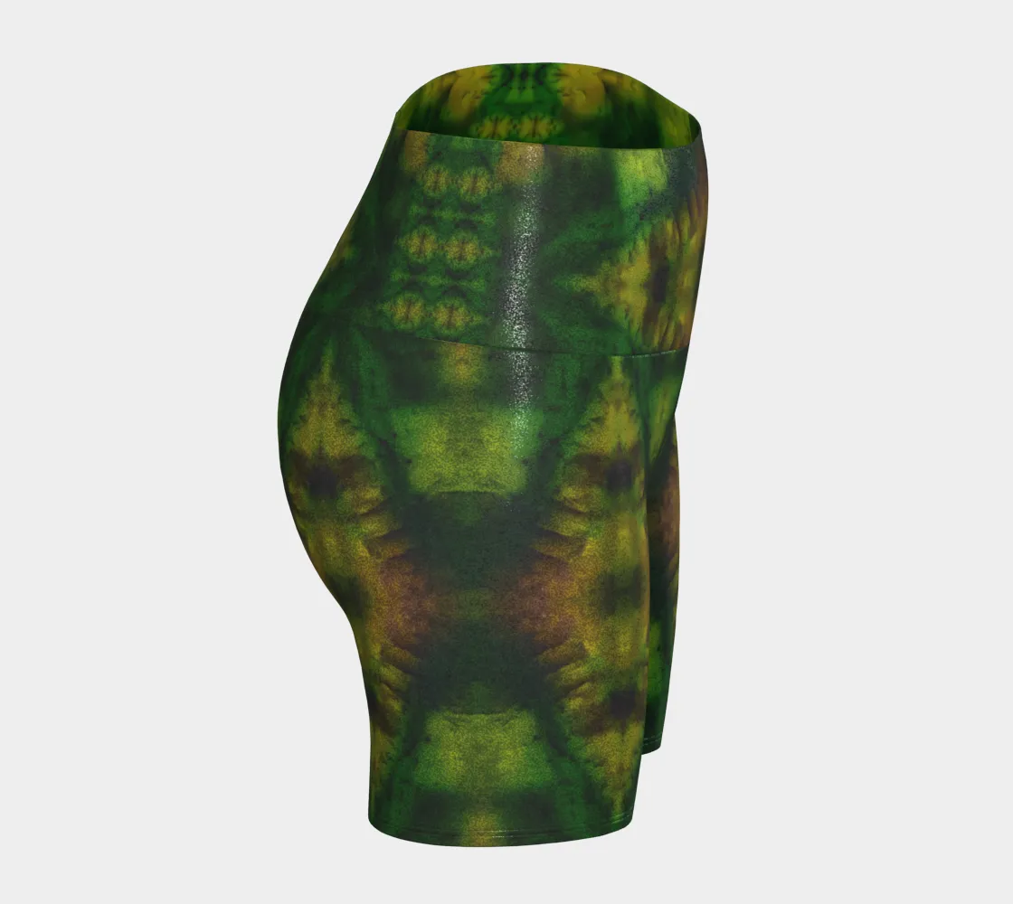 Glitter Yoga Shorts (Muliebris/Virilis)(Purely Jade Light) RJSTHs2024 RJS
