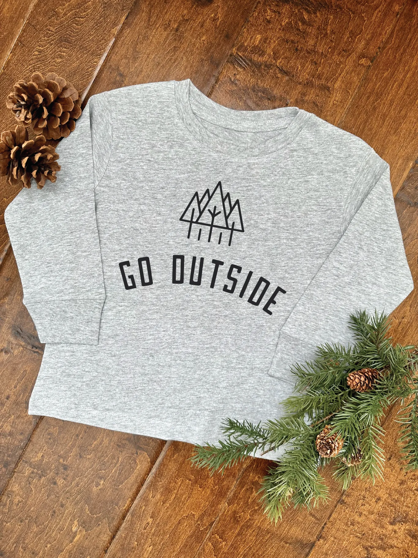 Go Outside Long Sleeve Tee - Kids