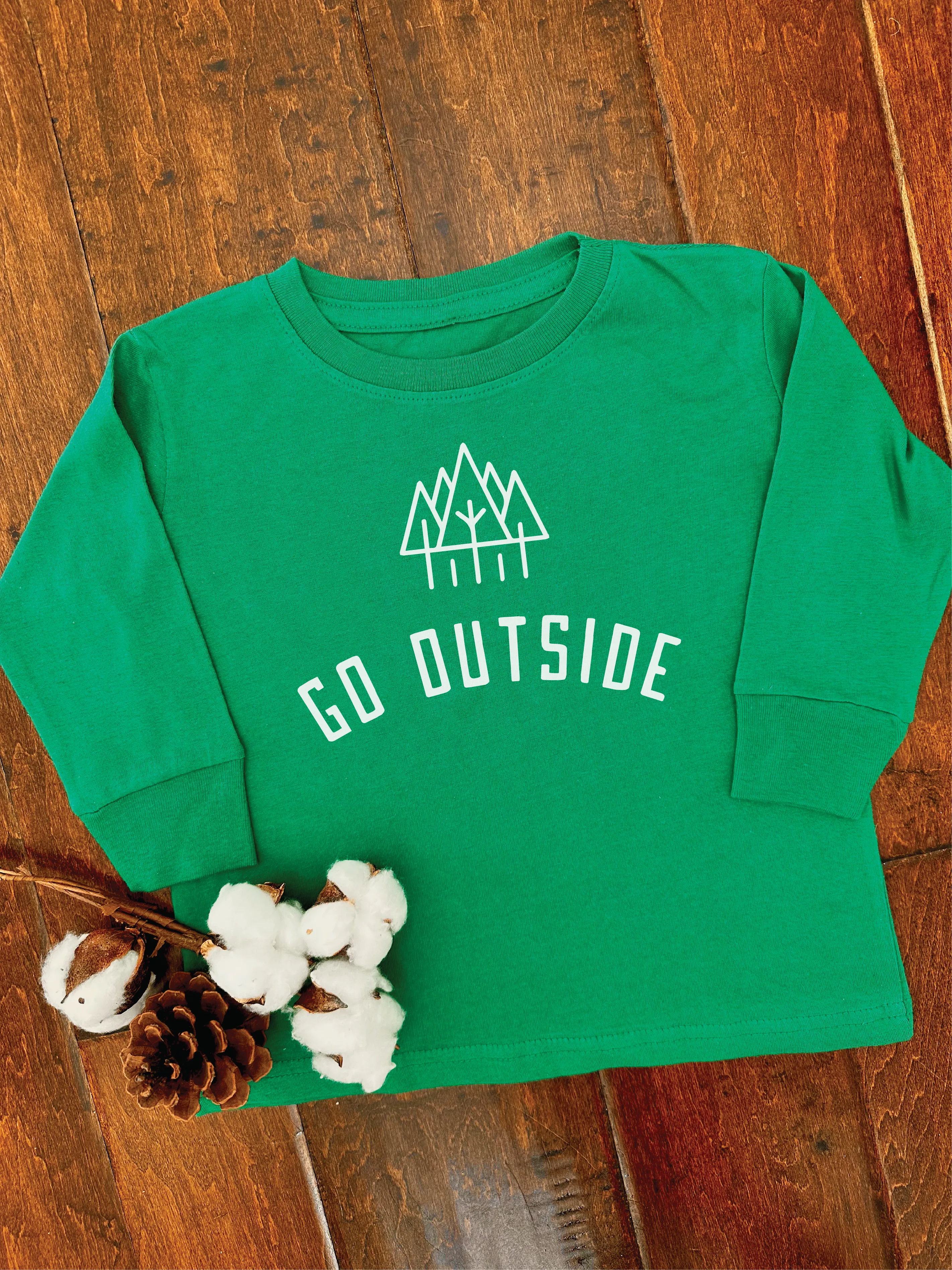 Go Outside Long Sleeve Tee - Kids