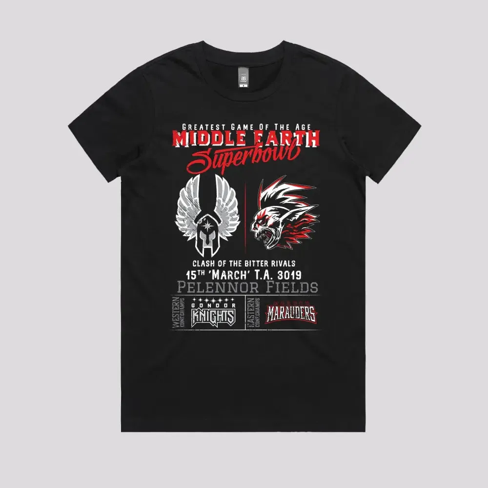 Gondor Knights vs Mordor Marauders T-Shirt