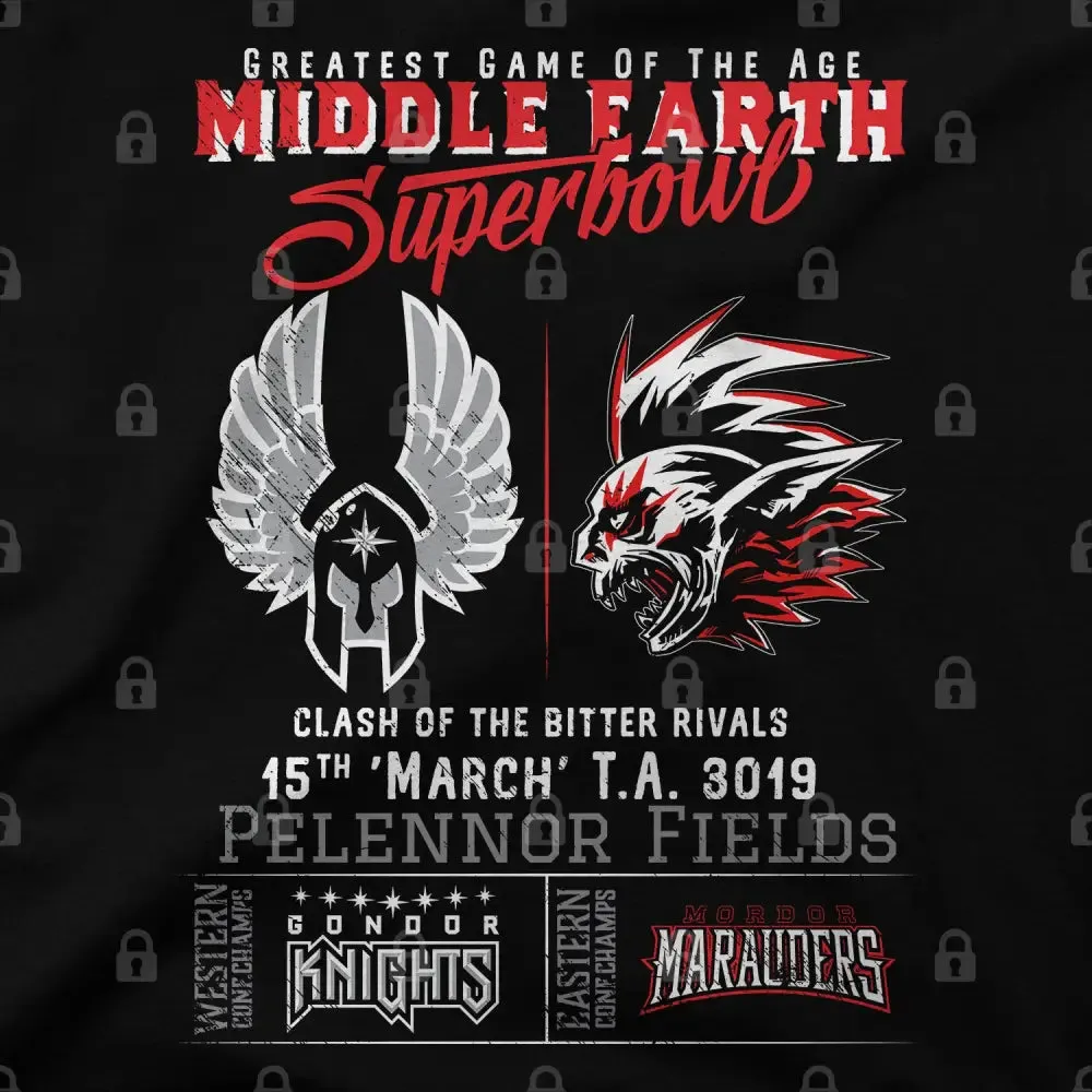 Gondor Knights vs Mordor Marauders T-Shirt
