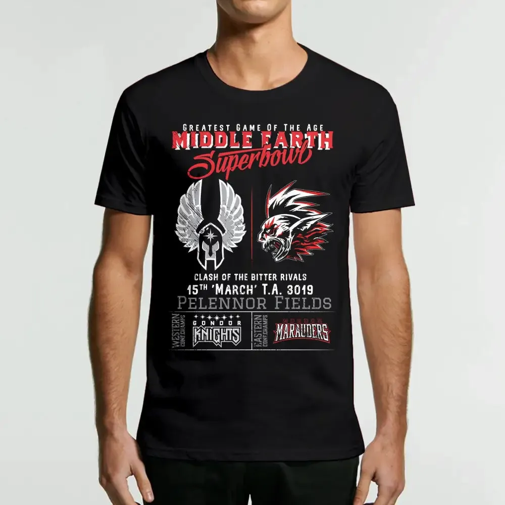 Gondor Knights vs Mordor Marauders T-Shirt