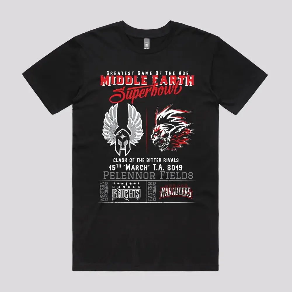 Gondor Knights vs Mordor Marauders T-Shirt