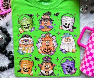 Halloween Nugs Green Tee