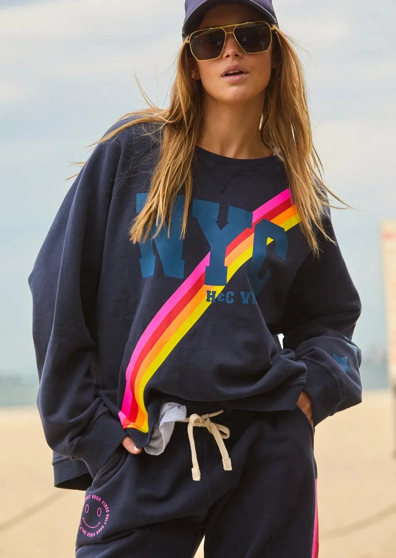 Hammill & Co - Winter Vibes Sweat - Navy