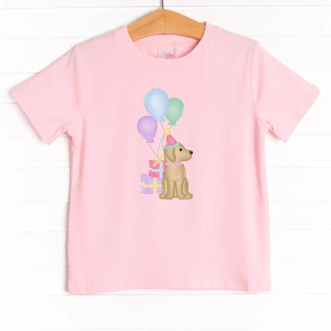Happy Birthday Hound Girl Graphic Tee
