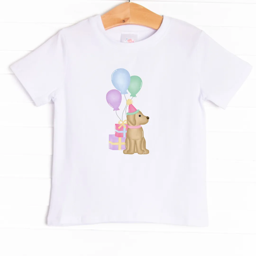 Happy Birthday Hound Girl Graphic Tee
