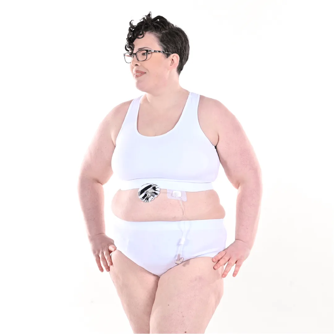 High Rise Briefs - White