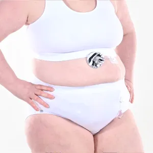 High Rise Briefs - White