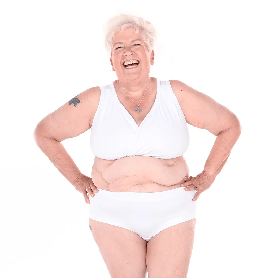 High Rise Briefs - White