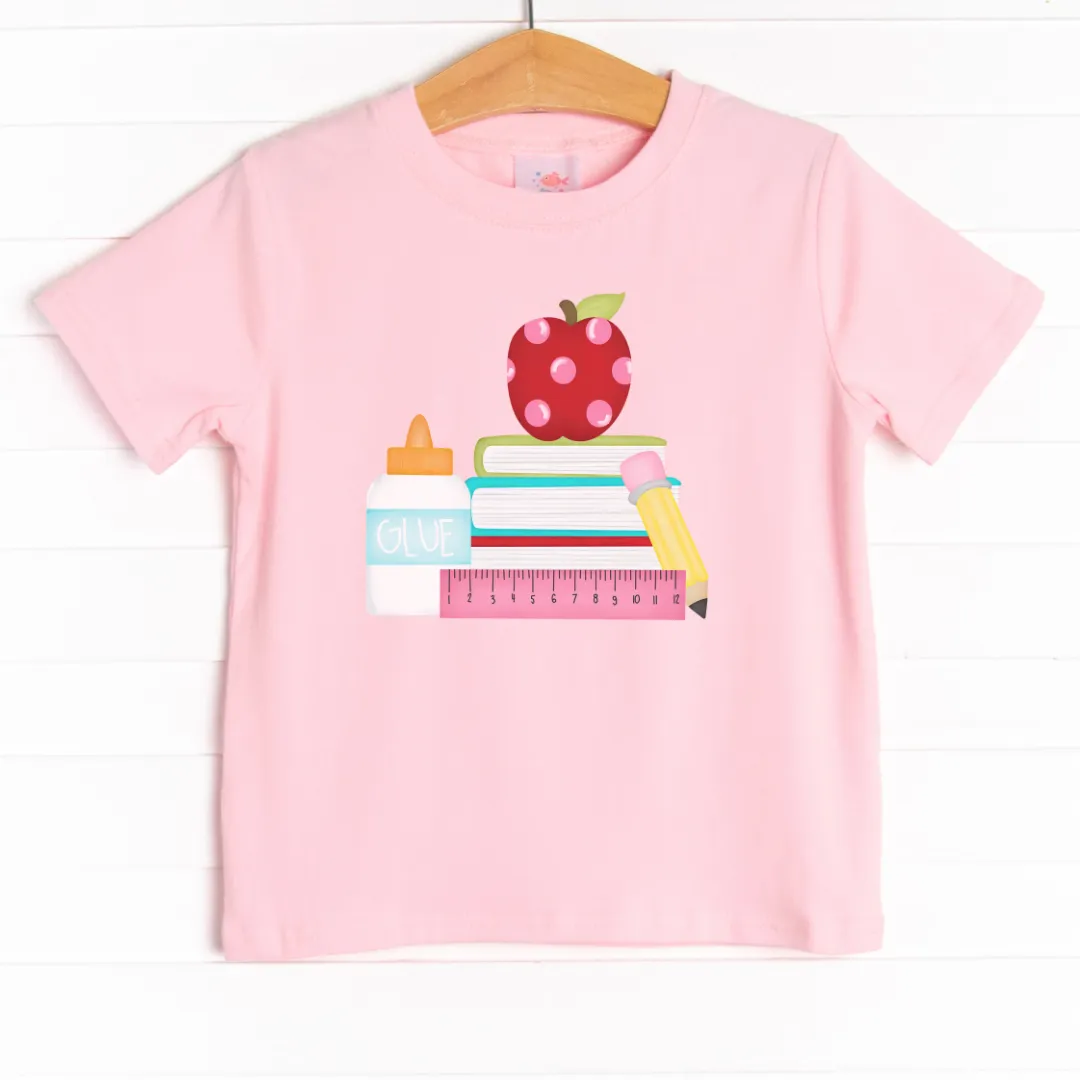 Hitting the Books Girl Graphic Tee