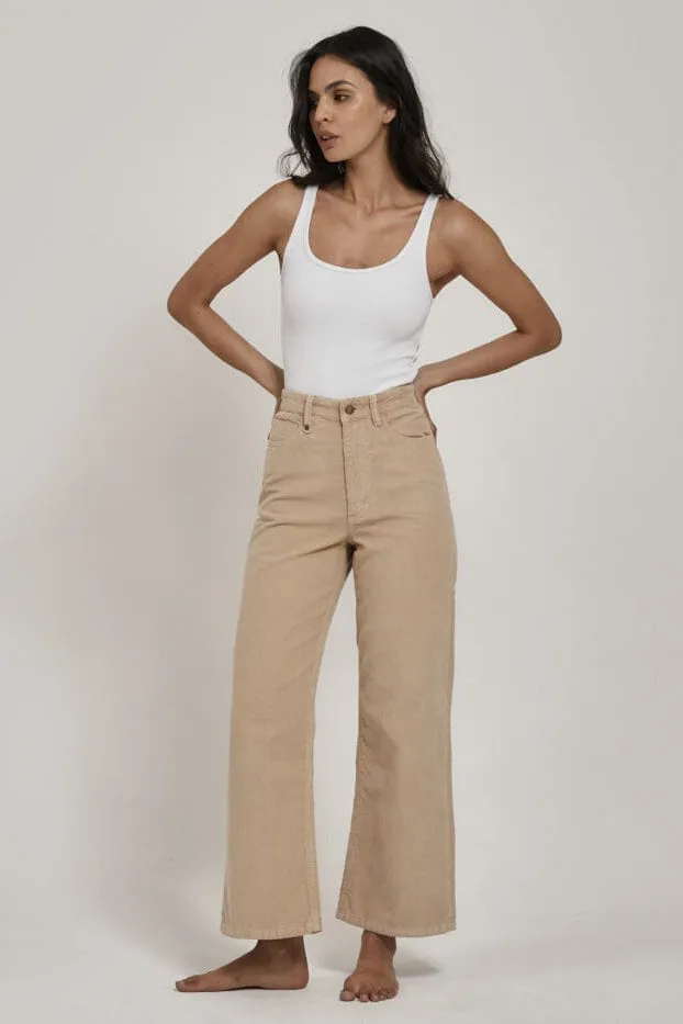 Holly Cord Pant Soft Tan