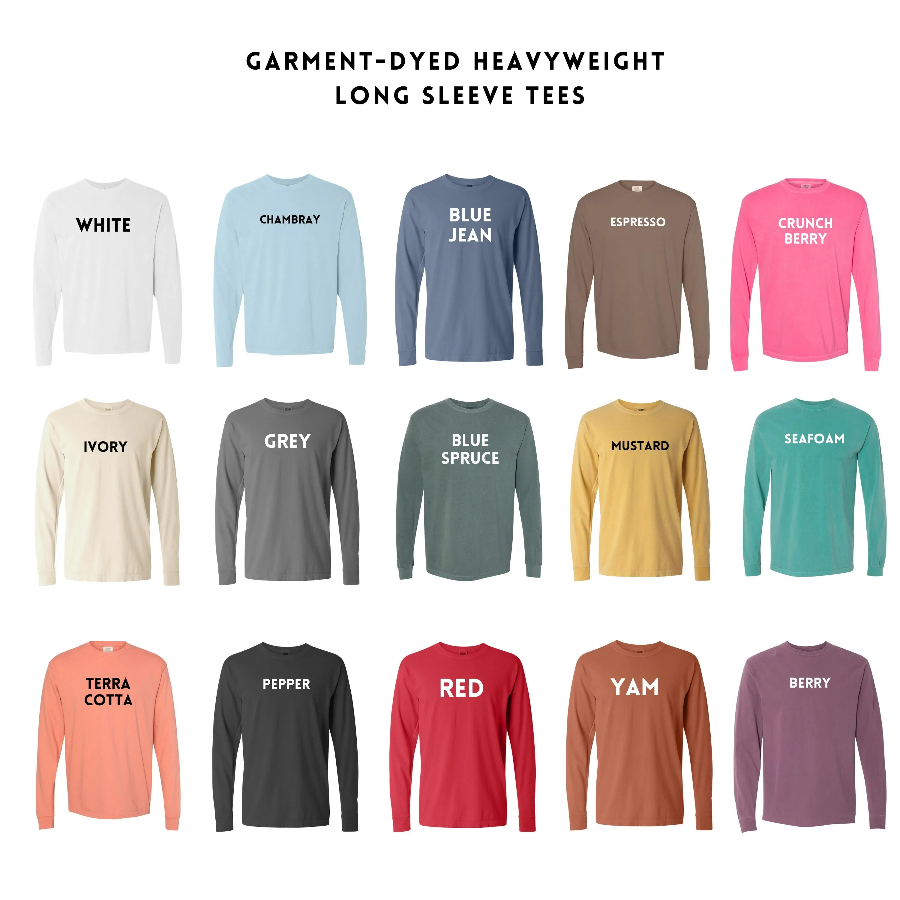 Home Body Block | Garment Dyed Long Sleeve