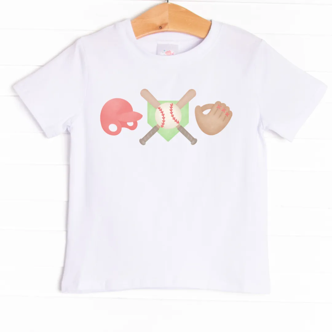 Home Plate Player Boy Graphic Tee