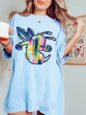Hornets Logo Team Shirt/  Toddler, Youth and Adult Sizing Available/ Bella or Comfort Colors
