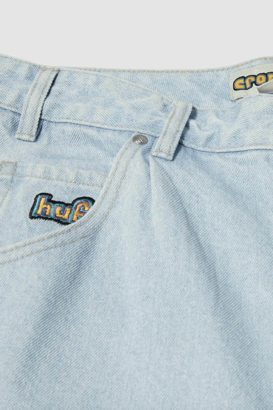 HUF CROMER SHORT - LIGHT BLUE DENIM