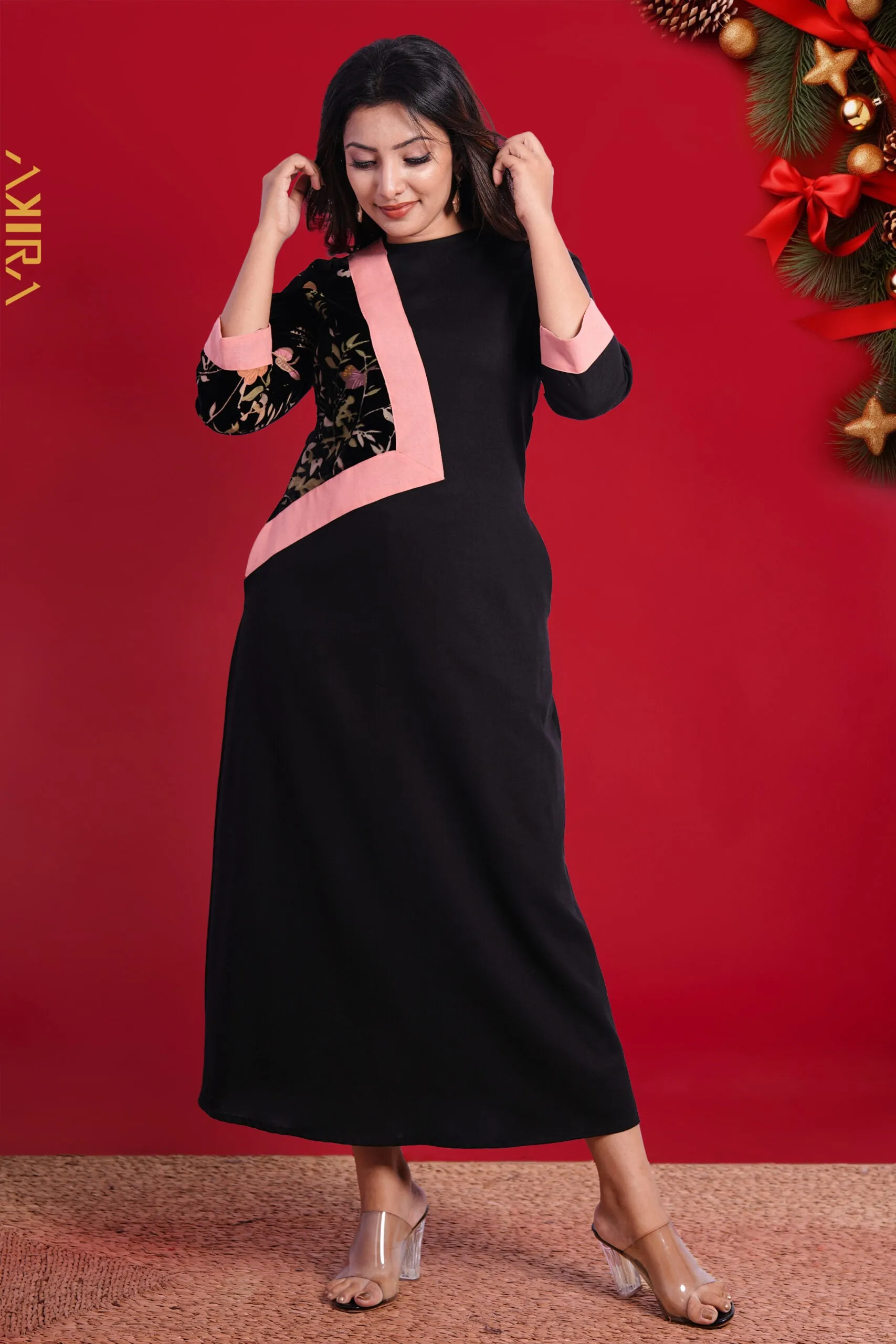Iconic Drape Dress | Kaftan, Bohemian Dress, Floral Dress, Boho Maxi Dress