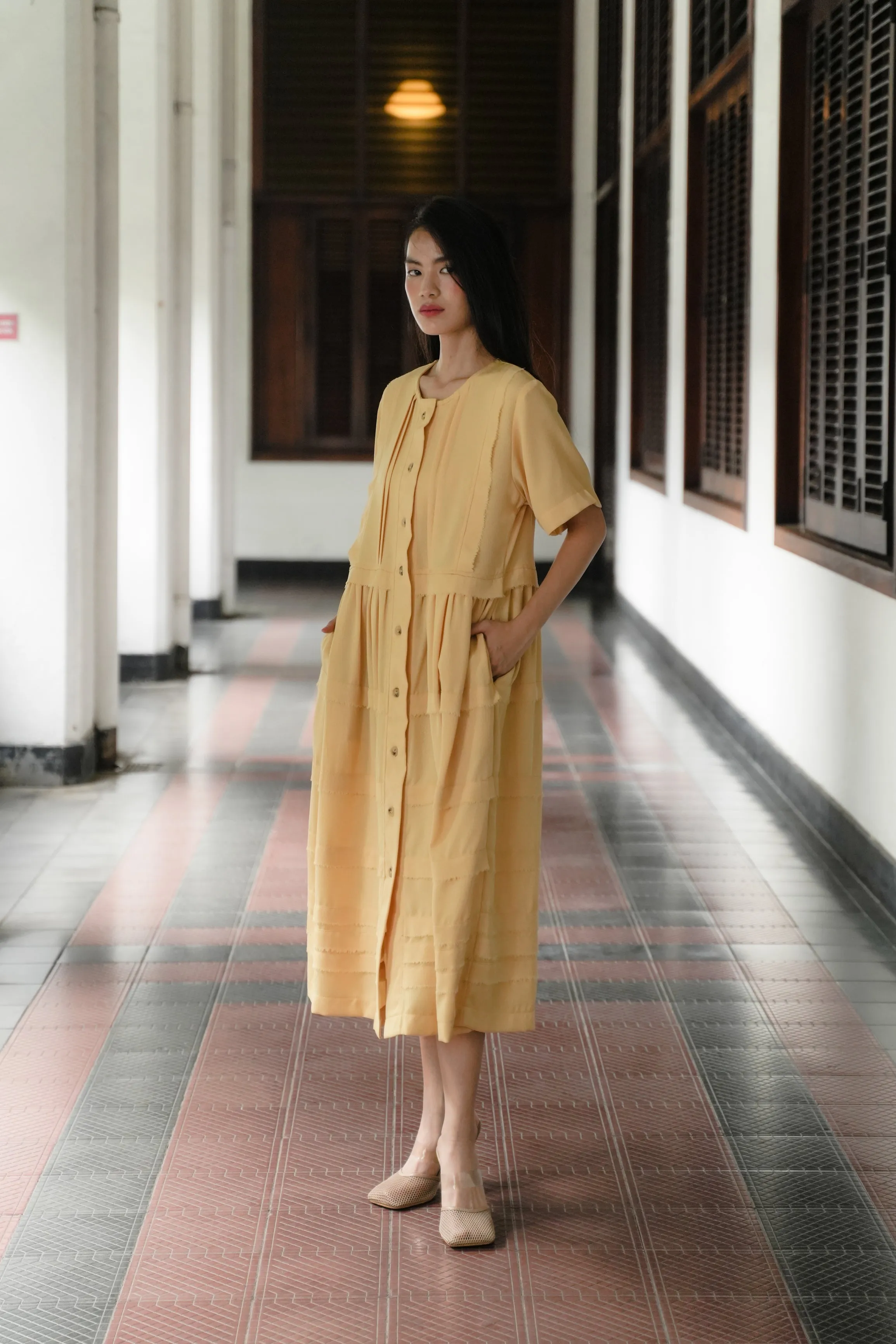 ISADORA DRESS IN SUNSHINE