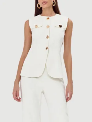 Jackie Tweed Vest