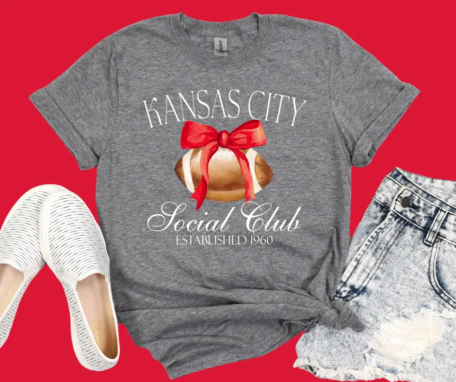 Kansas City Social Club Grey Tee