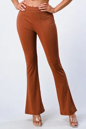 Katalina Brown Flare Pants