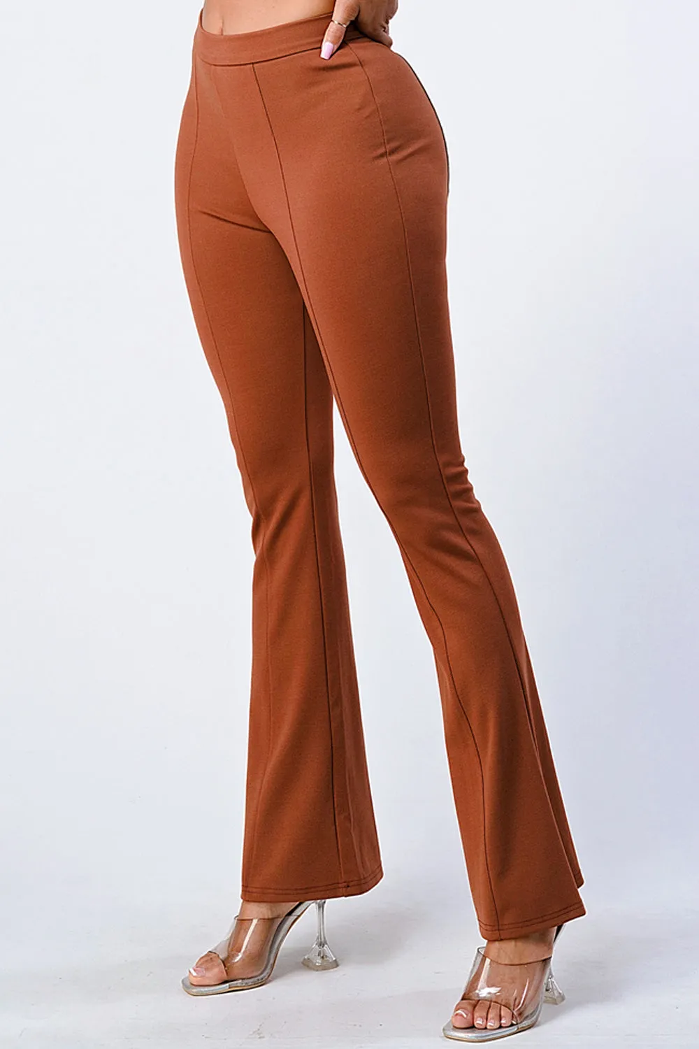 Katalina Brown Flare Pants