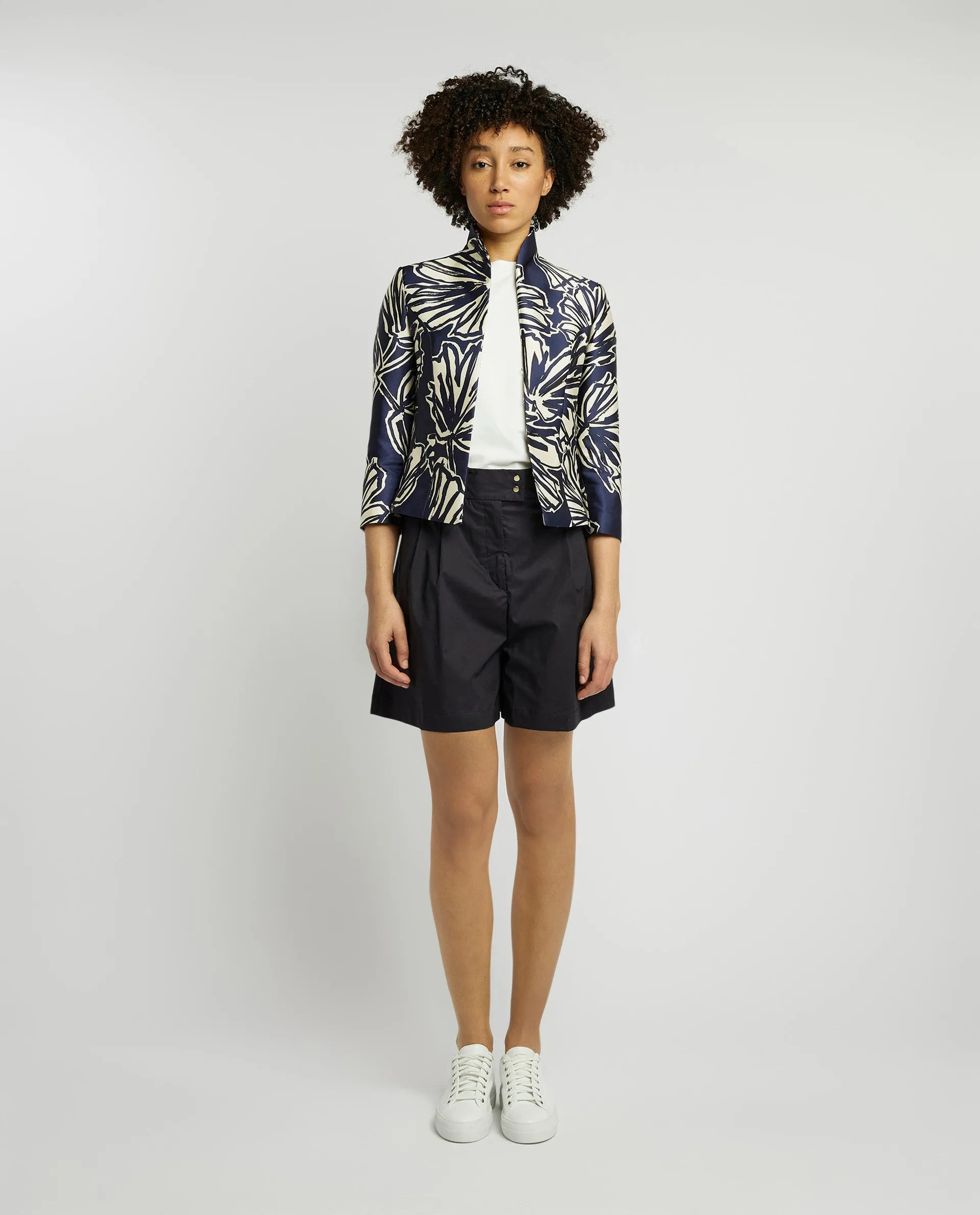 Katoenen Shorts - Blauw