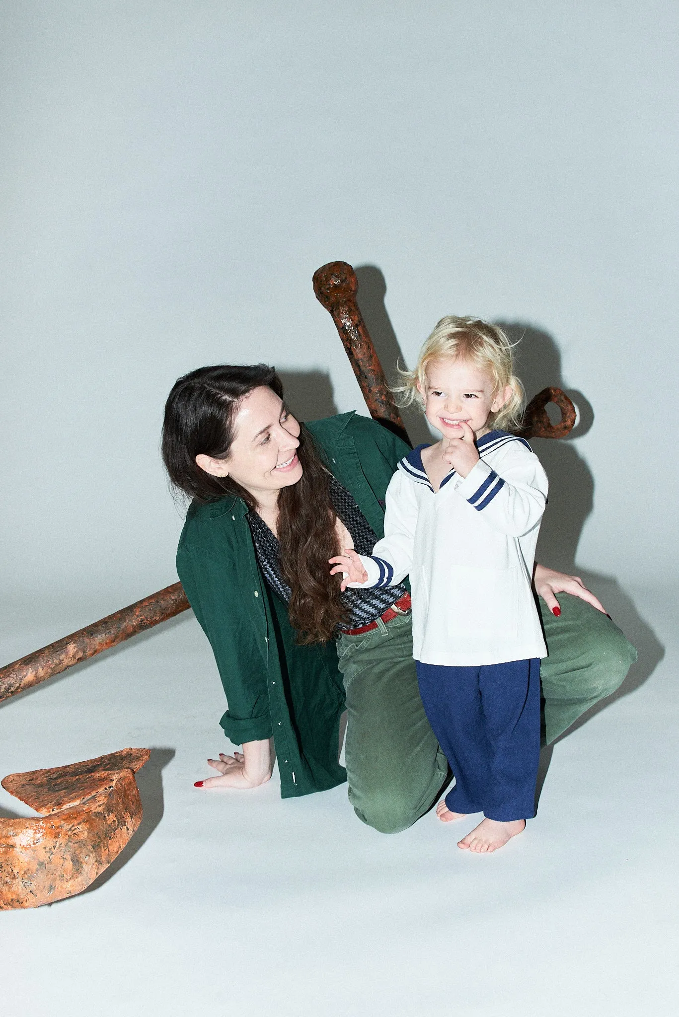 Kid's Linen Sailor Set Soft Linen