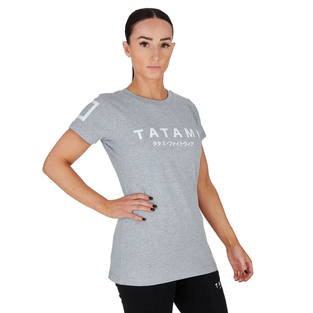 Ladies Katakana T-Shirt Grey