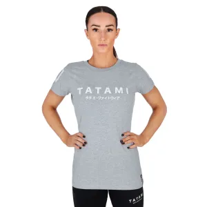 Ladies Katakana T-Shirt Grey