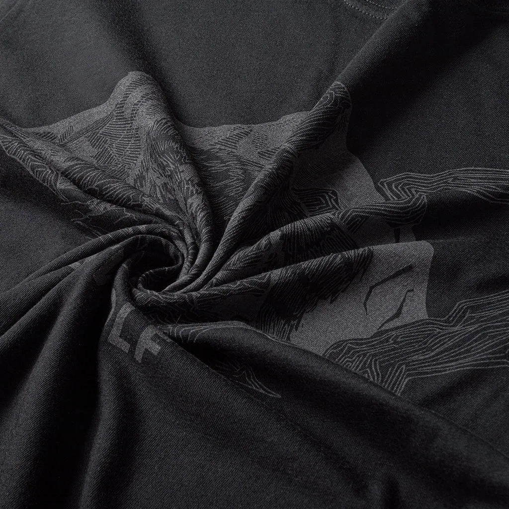 LAT63° T-SHIRT - BLACK