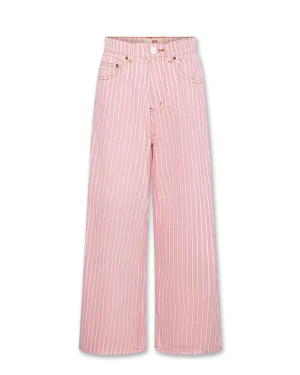leyla striped pants 000528 - pink