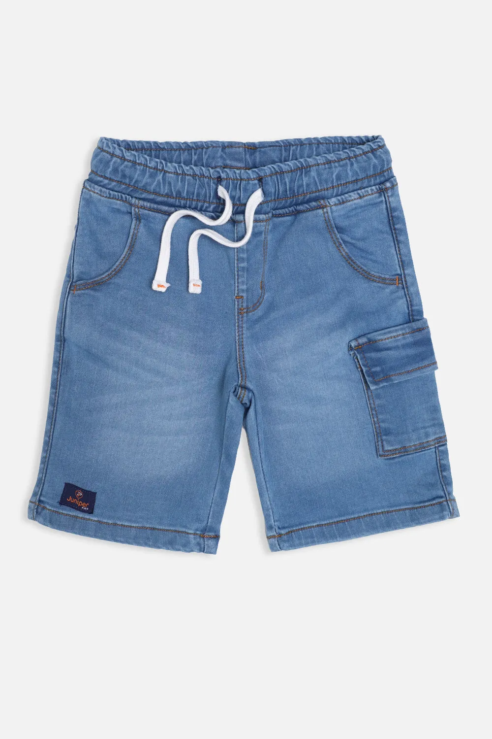 LIGHT BLUE - BOY'S DENIM SHORTS