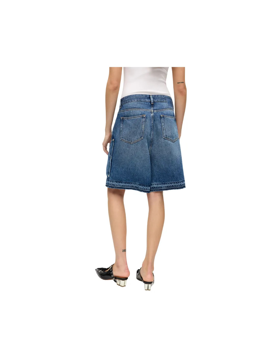 Light Denim Shorts