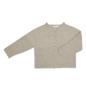 LIGHT GREY SALAMANCA CARDIGAN