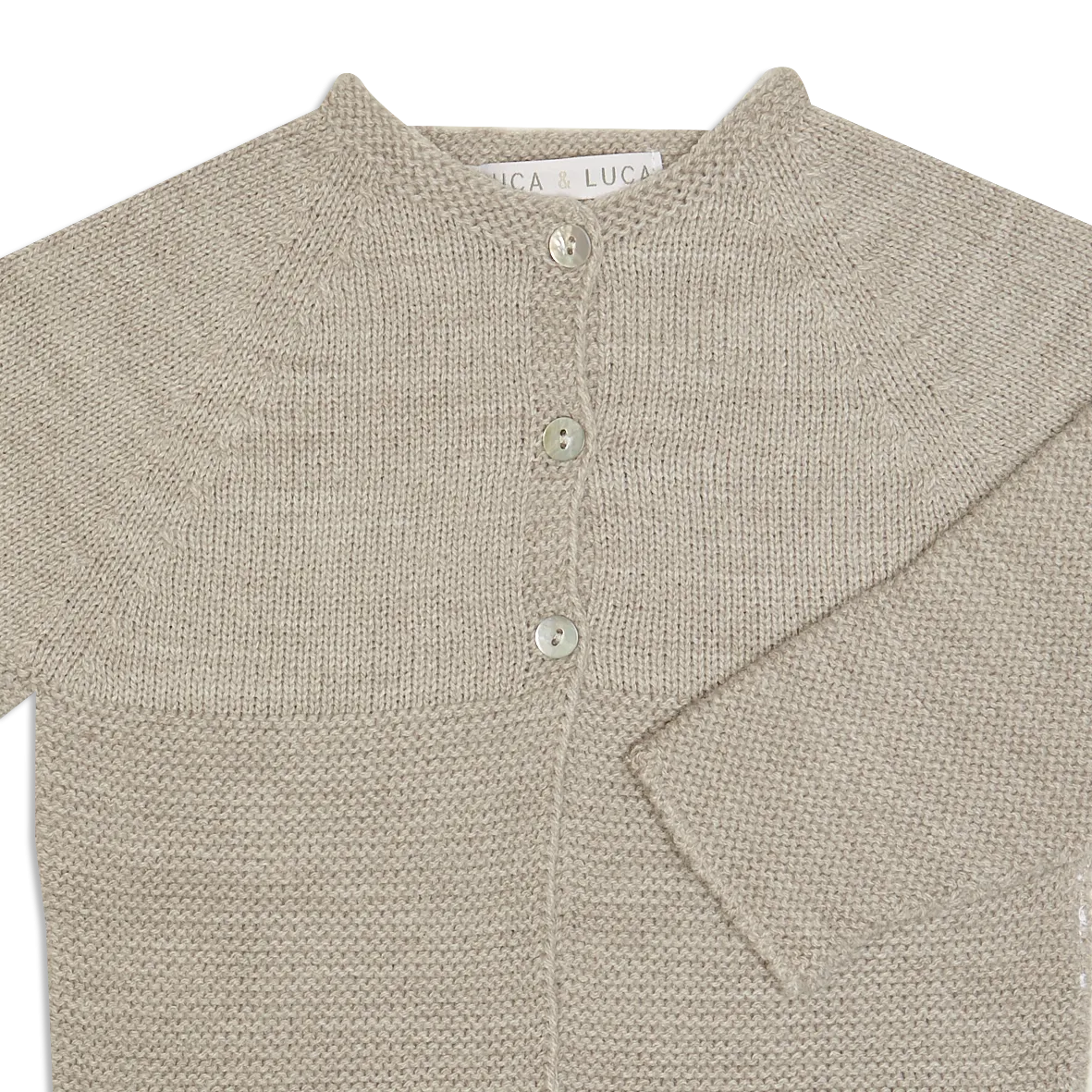 LIGHT GREY SALAMANCA CARDIGAN