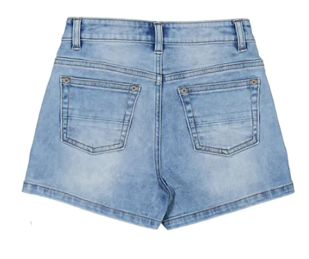 Light Wash Denim Shorts