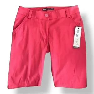 Lija Salsa Pink Bermuda Golf Shorts​​​​​​​​​​​​​​​​​​​​​​
