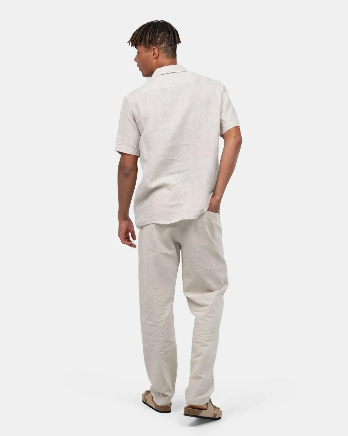 Linen Pants Beige