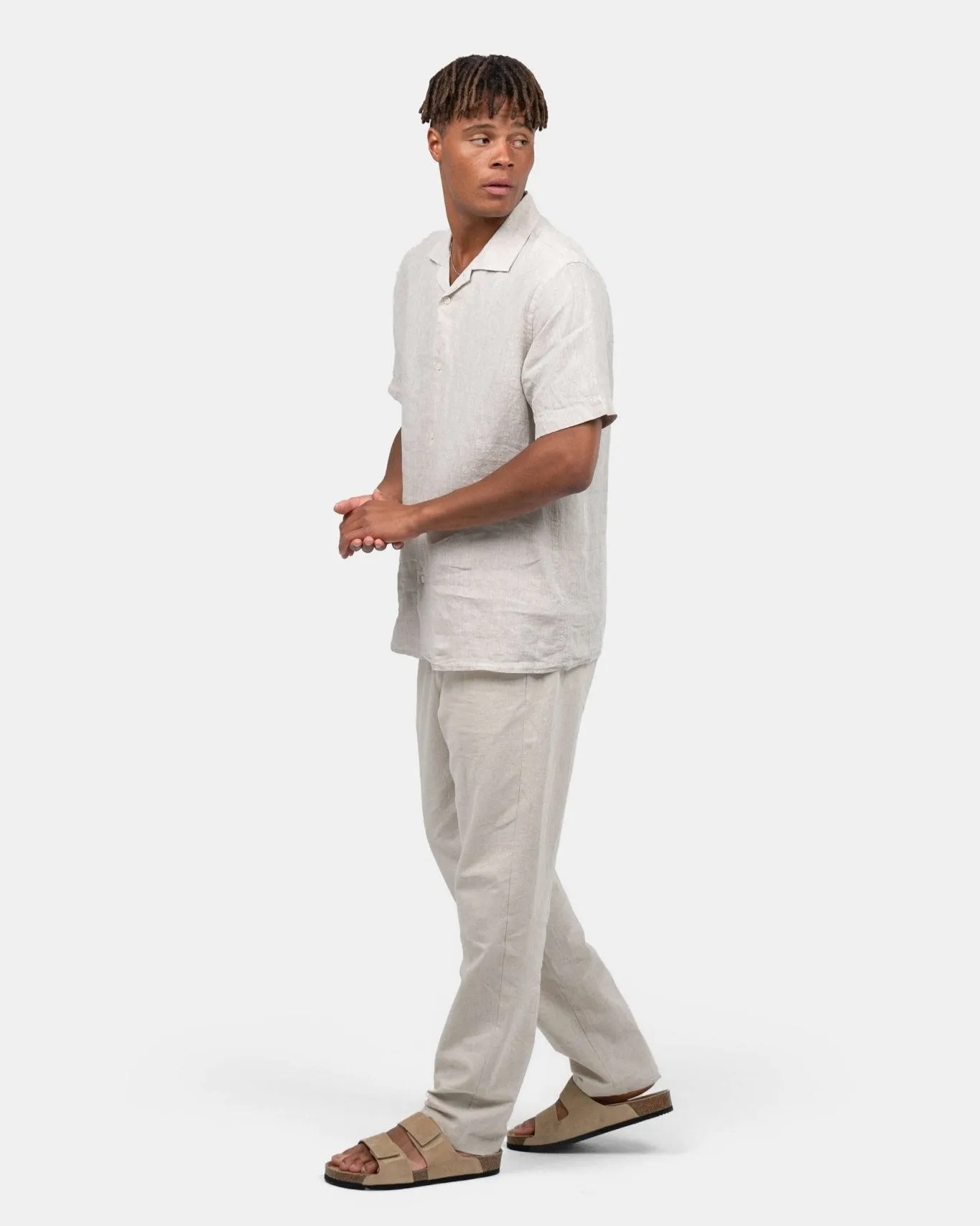 Linen Pants Beige